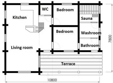 Фото номера Дом с 4 спальнями Дома для отпуска Laavu Holiday Homes г. Pelkosenniemi 8